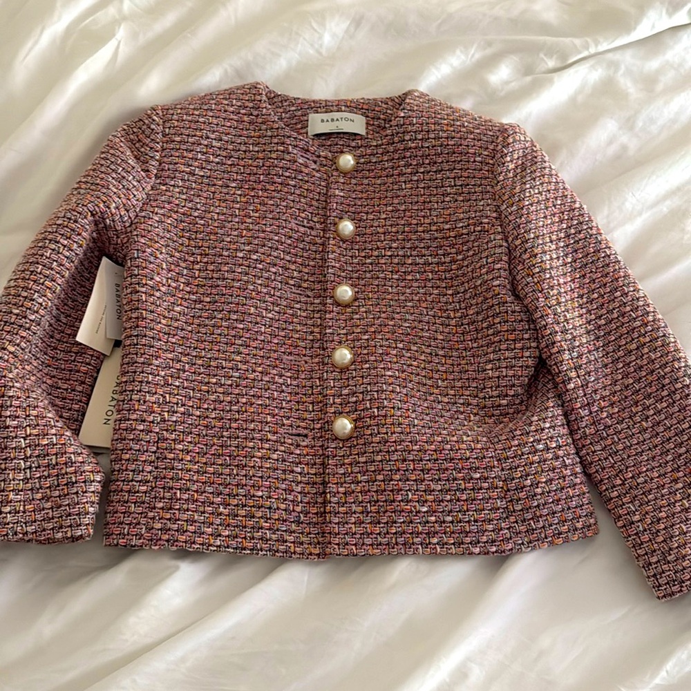Babaton tweed jacket